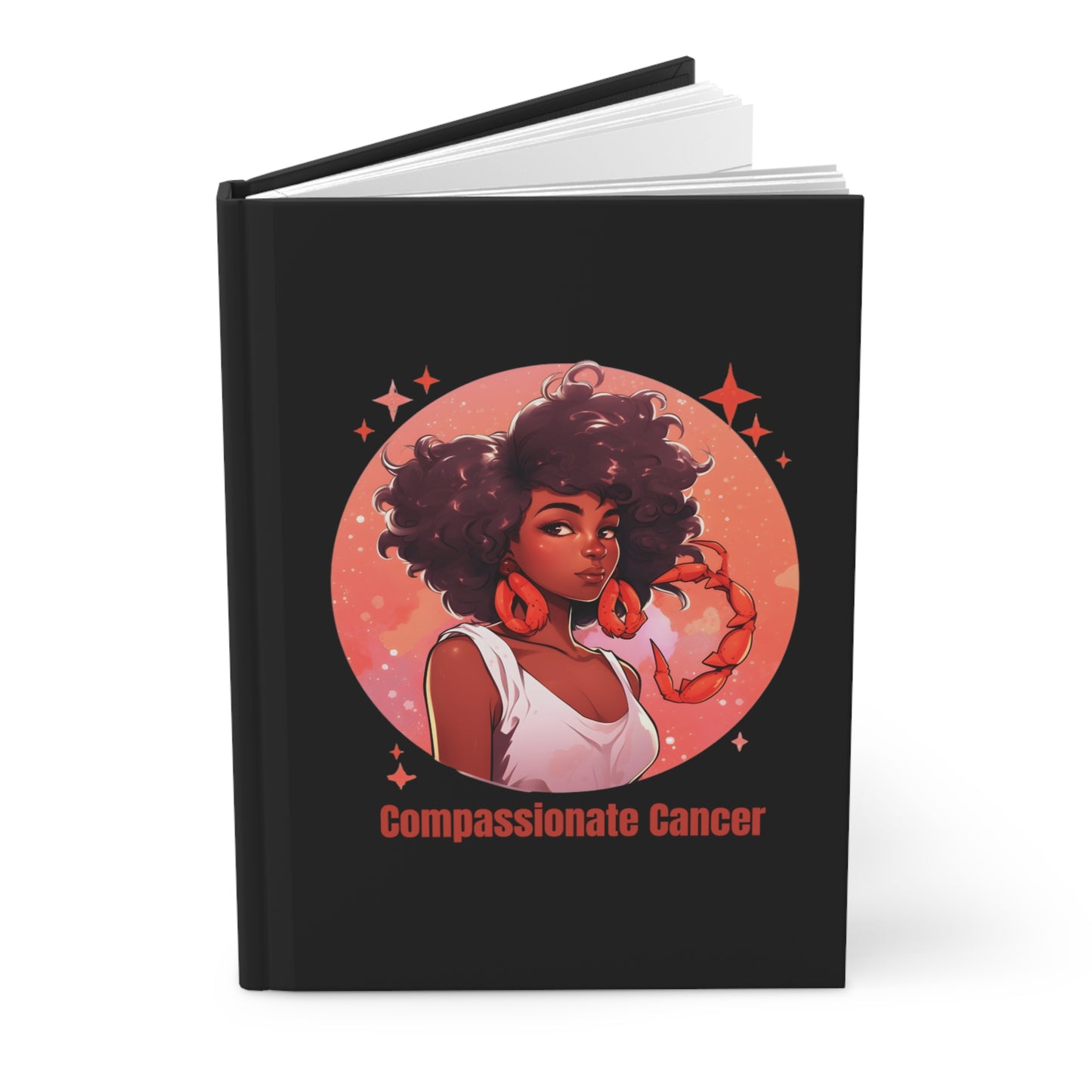 Compassionate Cancer, Joyous Life Journals, Celestial Elegance Hardcover Journal Matte