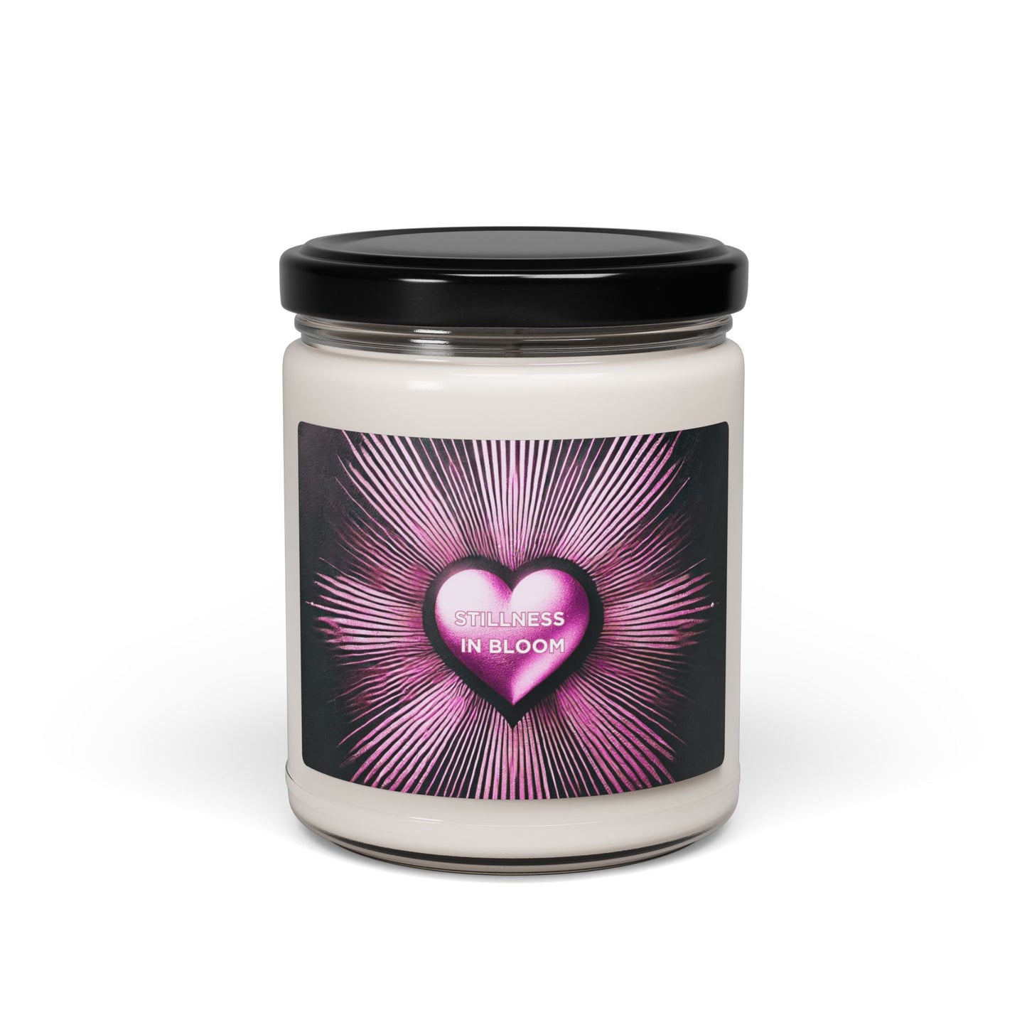 Stillness in Bloom, Scented Soy Candle, 9oz. Joyous Life Journals