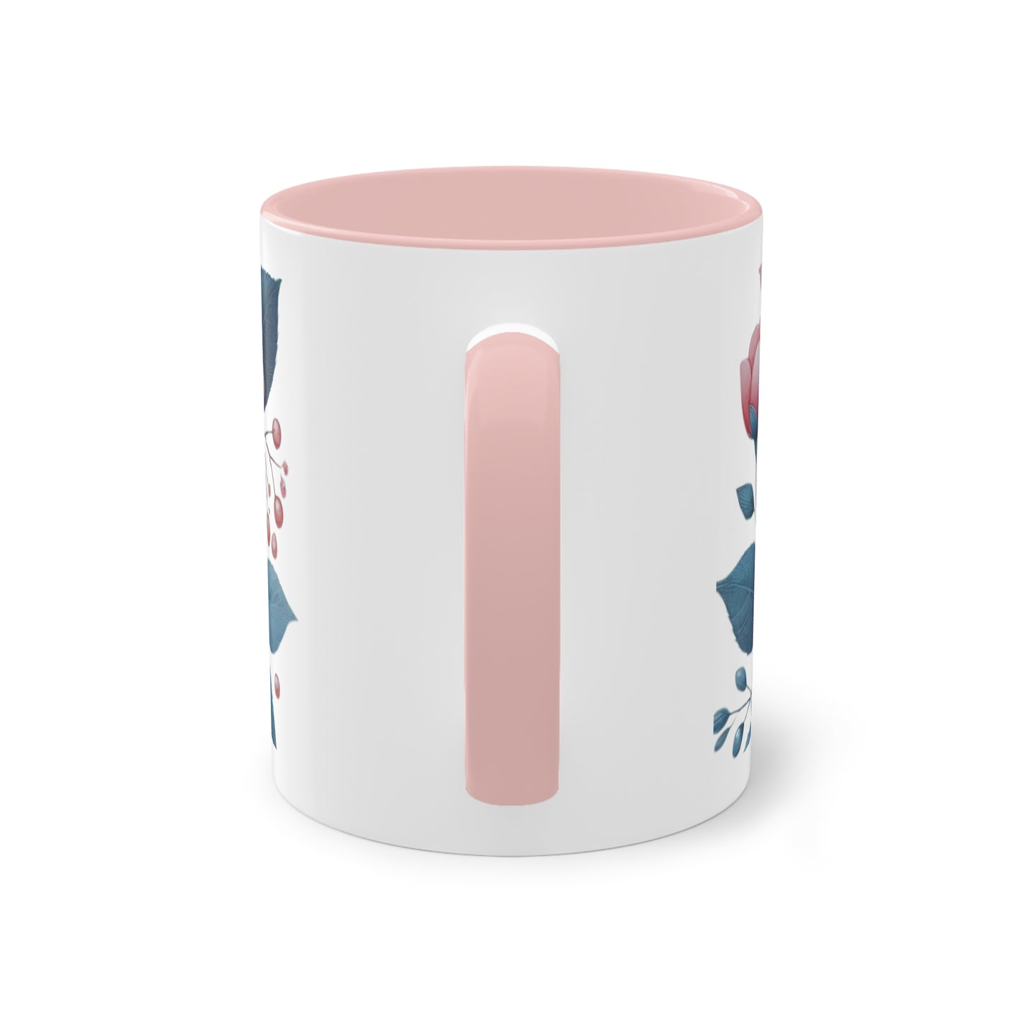 "Write Your Feelings" Pink and White Coffee Mug, Joyous Life Journals