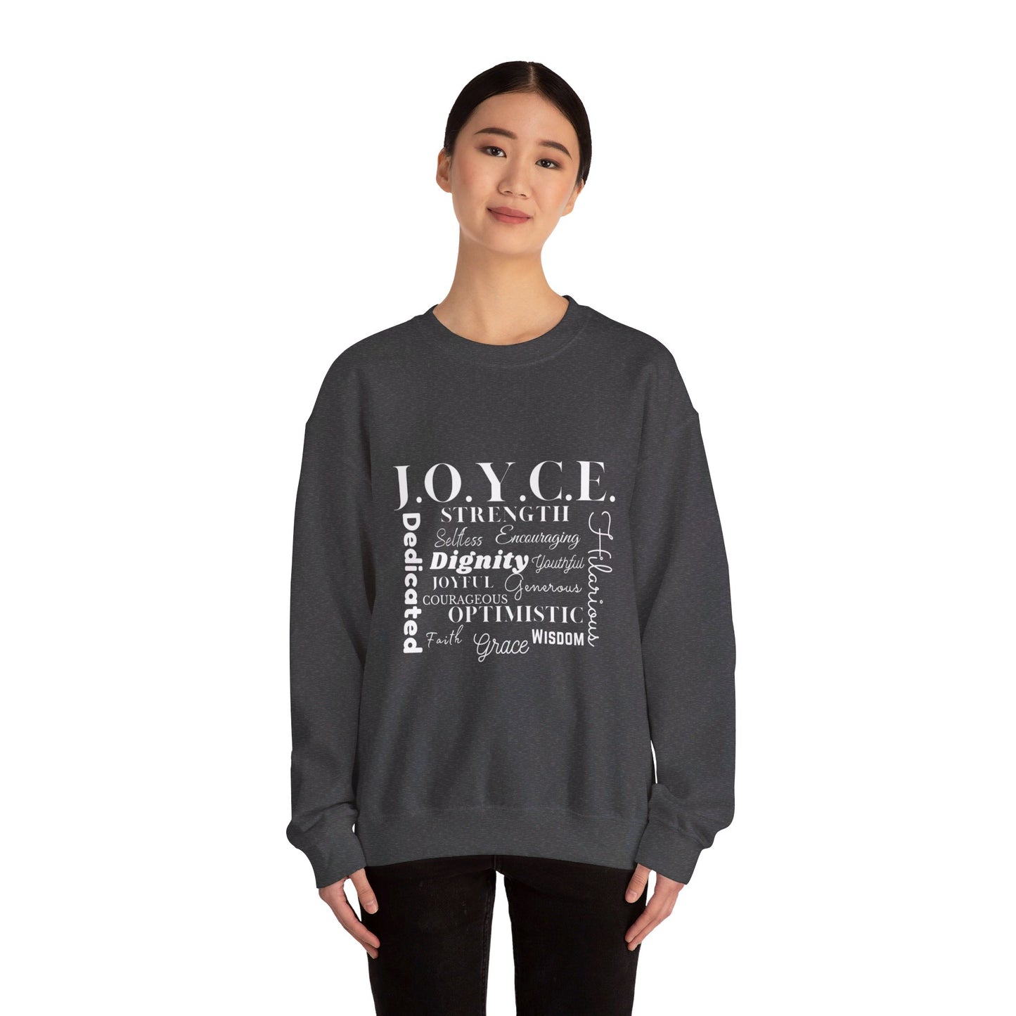 J.O.Y.C.E. Unisex Heavy Blend™ Crewneck Sweatshirt