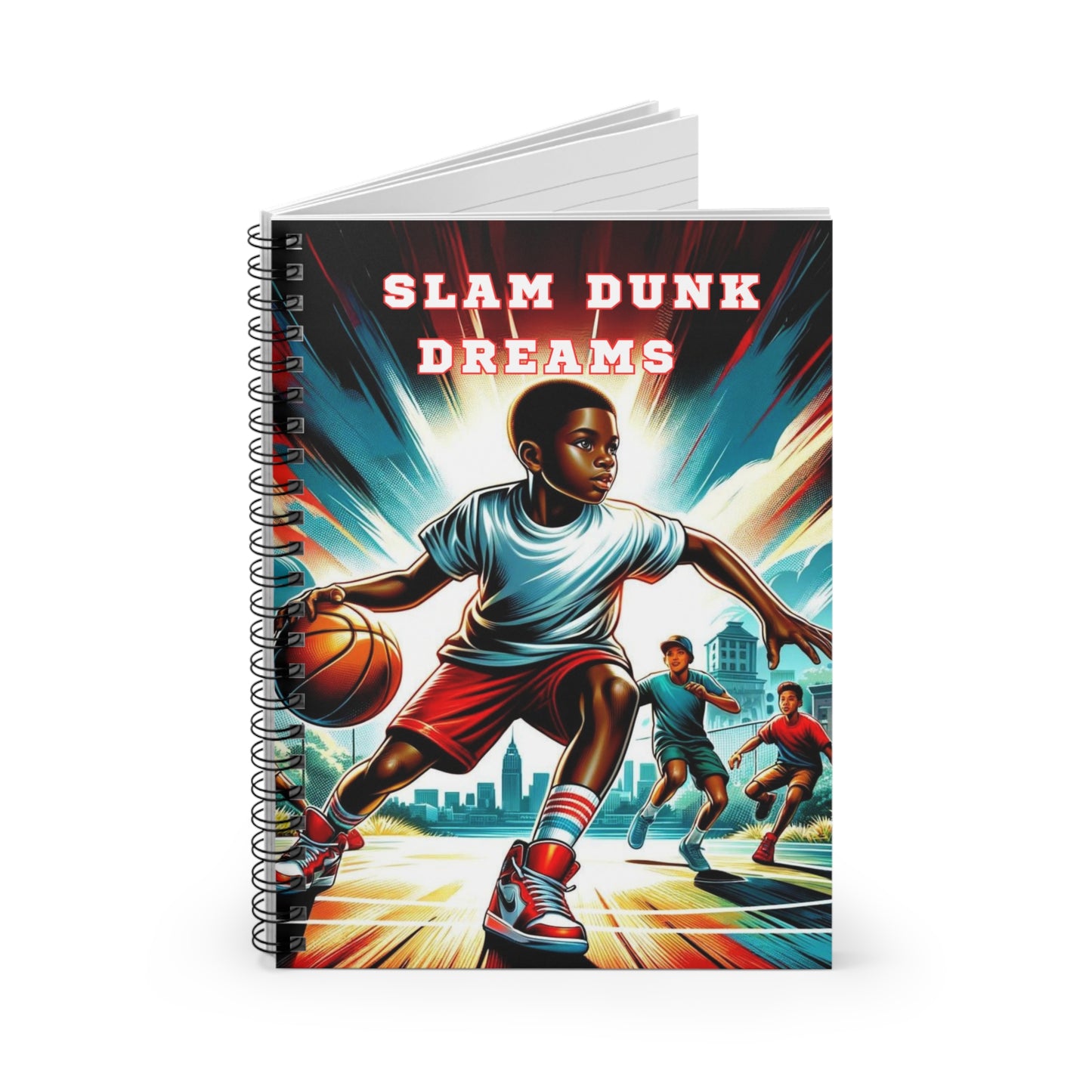 Slam Dunk Dreams Journal - Ruled Line, Joyous Life Journals