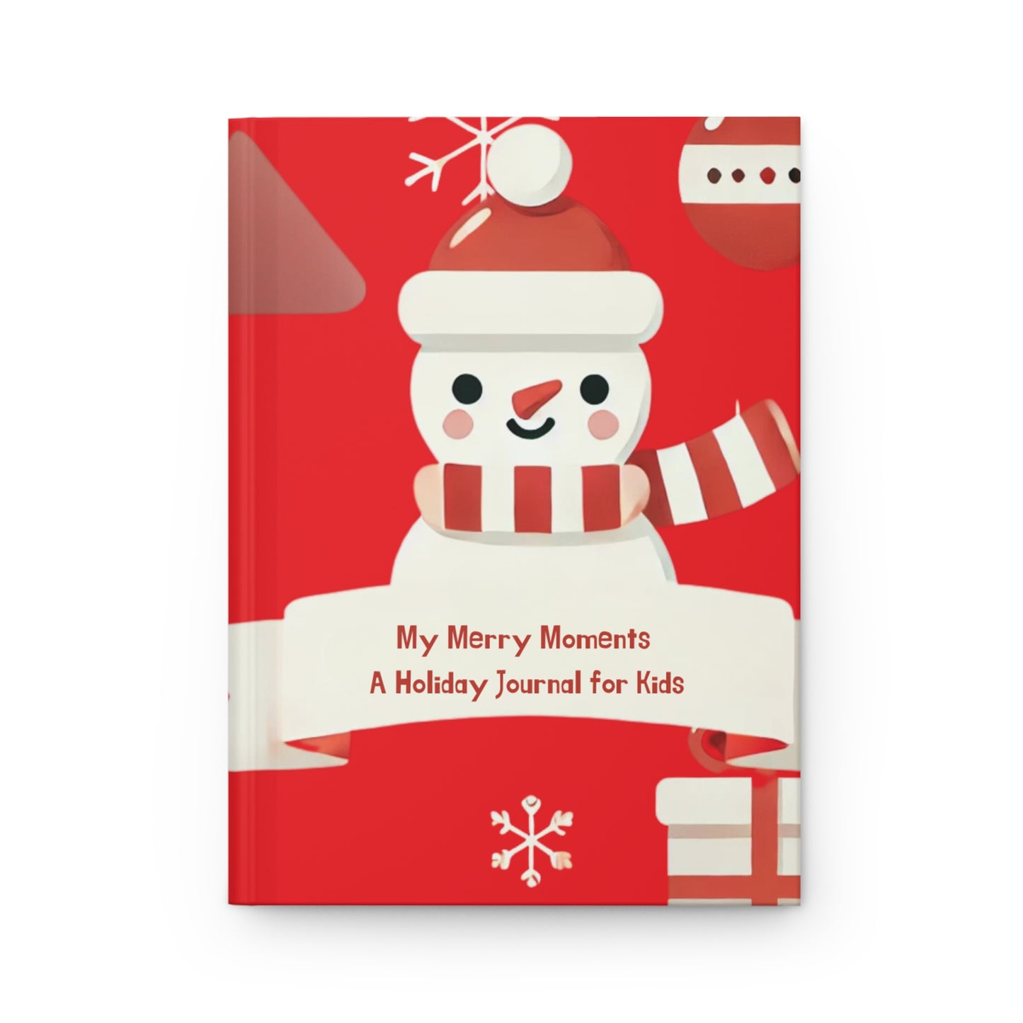 My Merry Moments: A Holiday Journal for Kids (Red), Joyous Life Journals