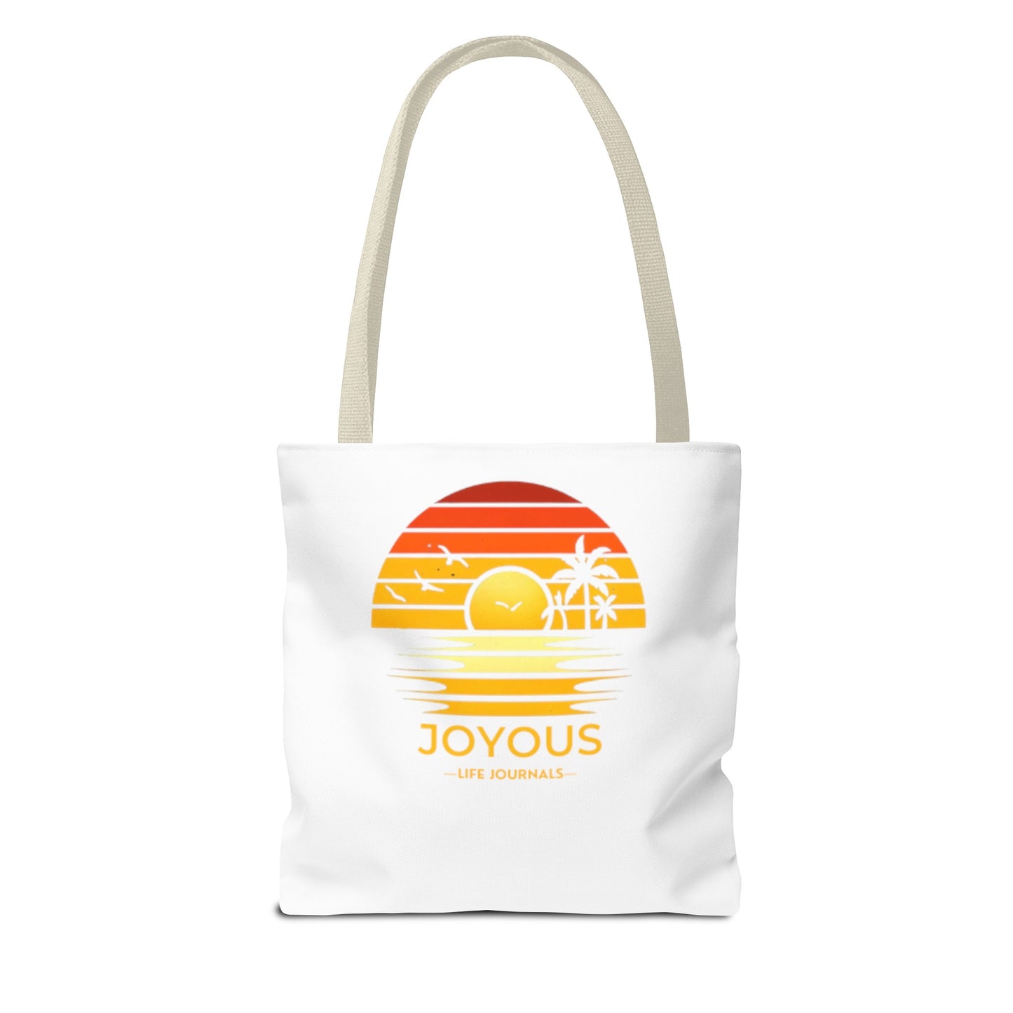 Sunset Glow 13x13 Tote Bag, Joyous Life Journals