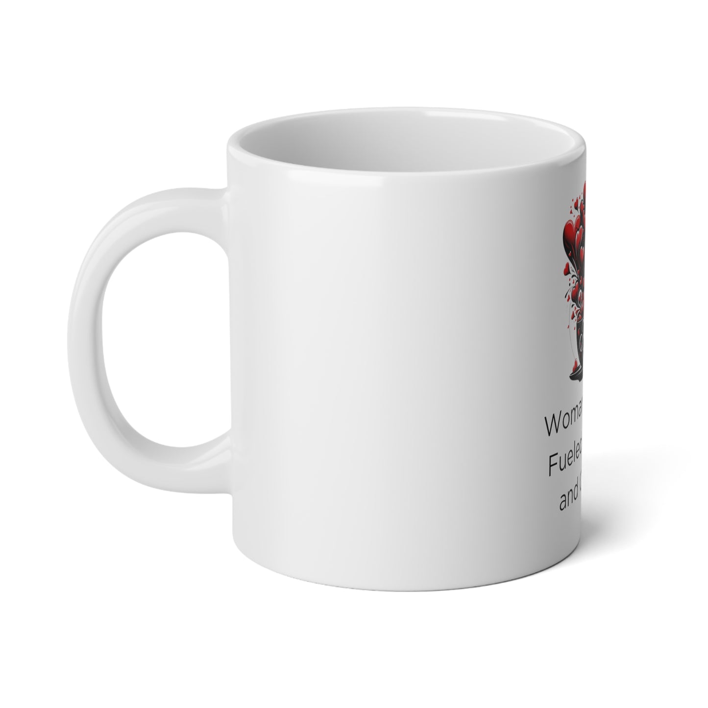 Woman Warrior Mug: Fueled by Faith and Caffeine, Joyous Life Journals