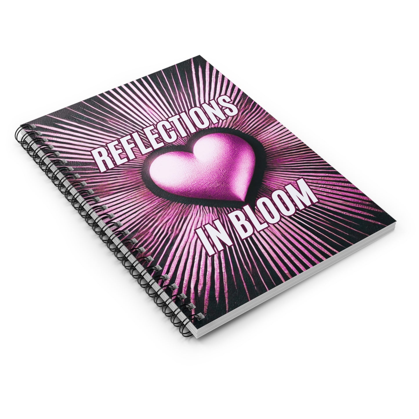 Reflections in Bloom: A Journal for Growth and Gratitude, Spiral Notebook - Ruled Line, Joyous Life Journald