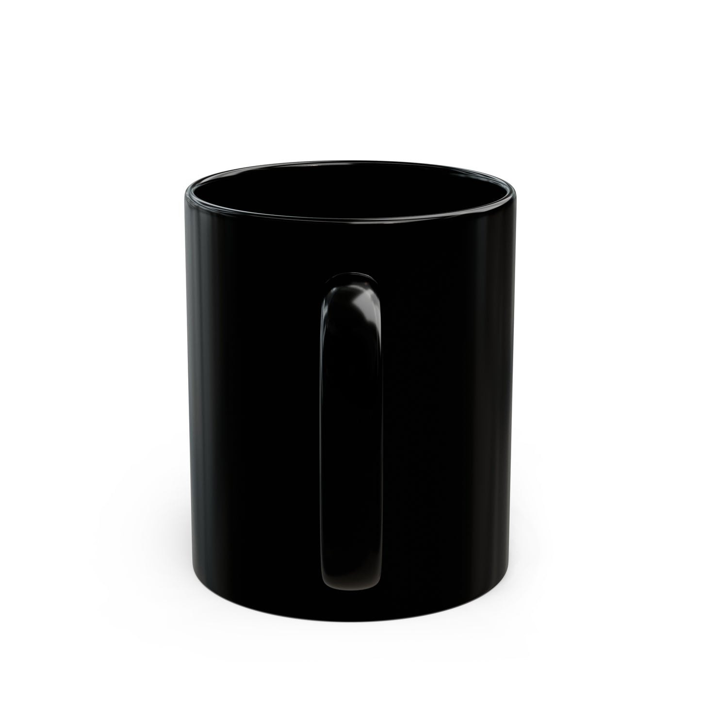 Java Joy: Classic 'J' Black Coffee Mug, Joyous Life Journals