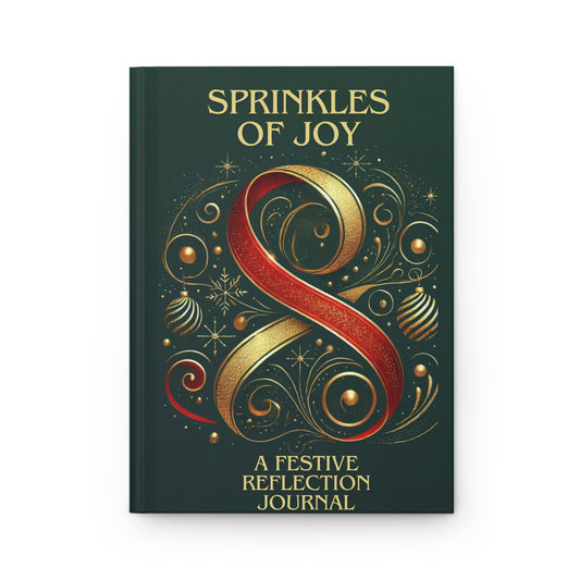 Sprinkles of Joy: A Festive Reflection Journal, Hardcover Journal Matte, Joyous Life Journals