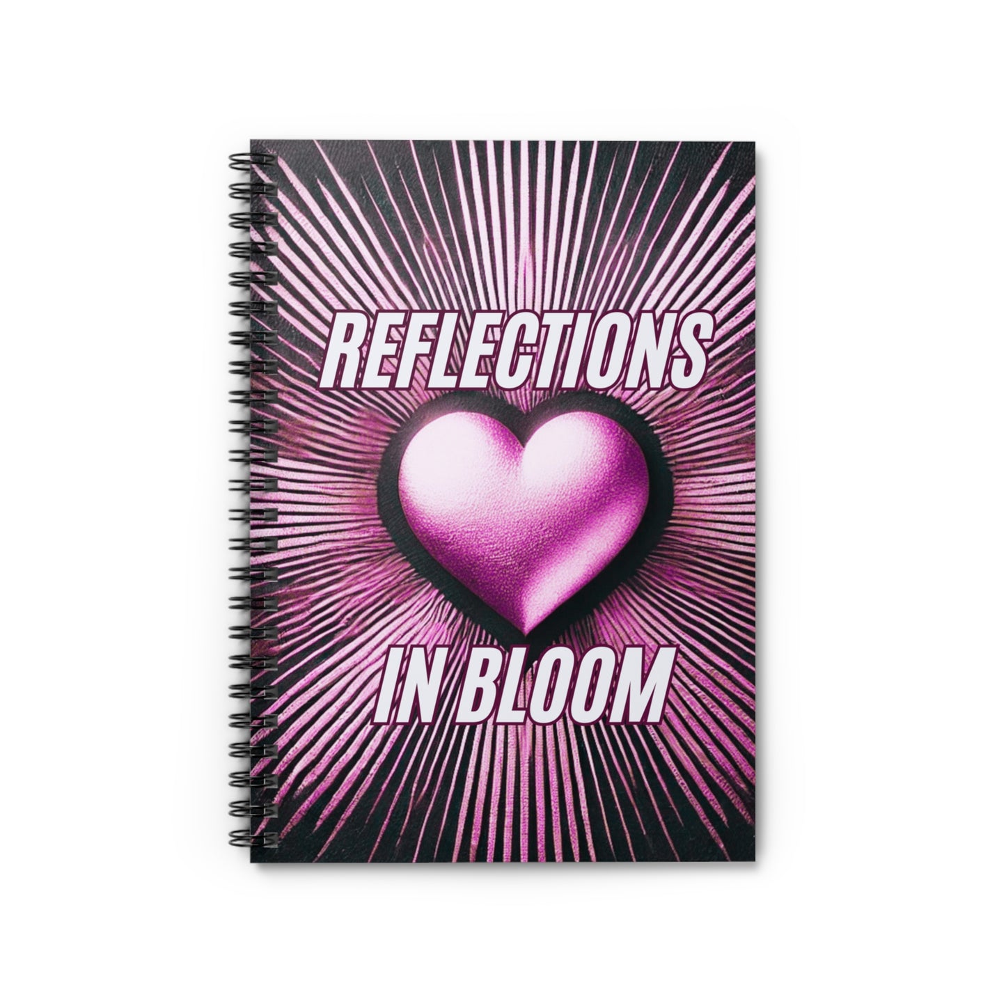 Reflections in Bloom: A Journal for Growth and Gratitude, Spiral Notebook - Ruled Line, Joyous Life Journald