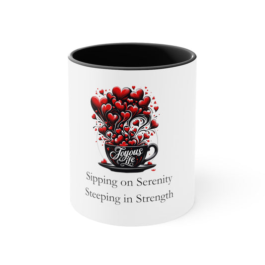 Serenity & Strength Tea Mug: Sipping on Serenity, Steeping in Strength