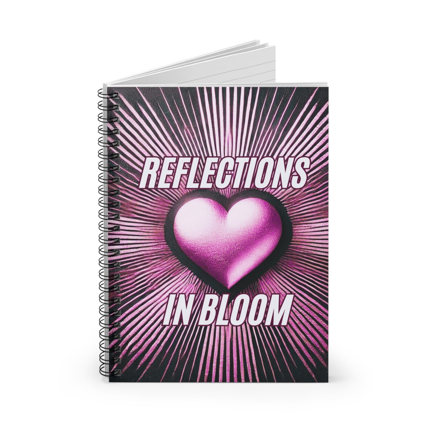 Reflections in Bloom: A Journal for Growth and Gratitude, Spiral Notebook - Ruled Line, Joyous Life Journald