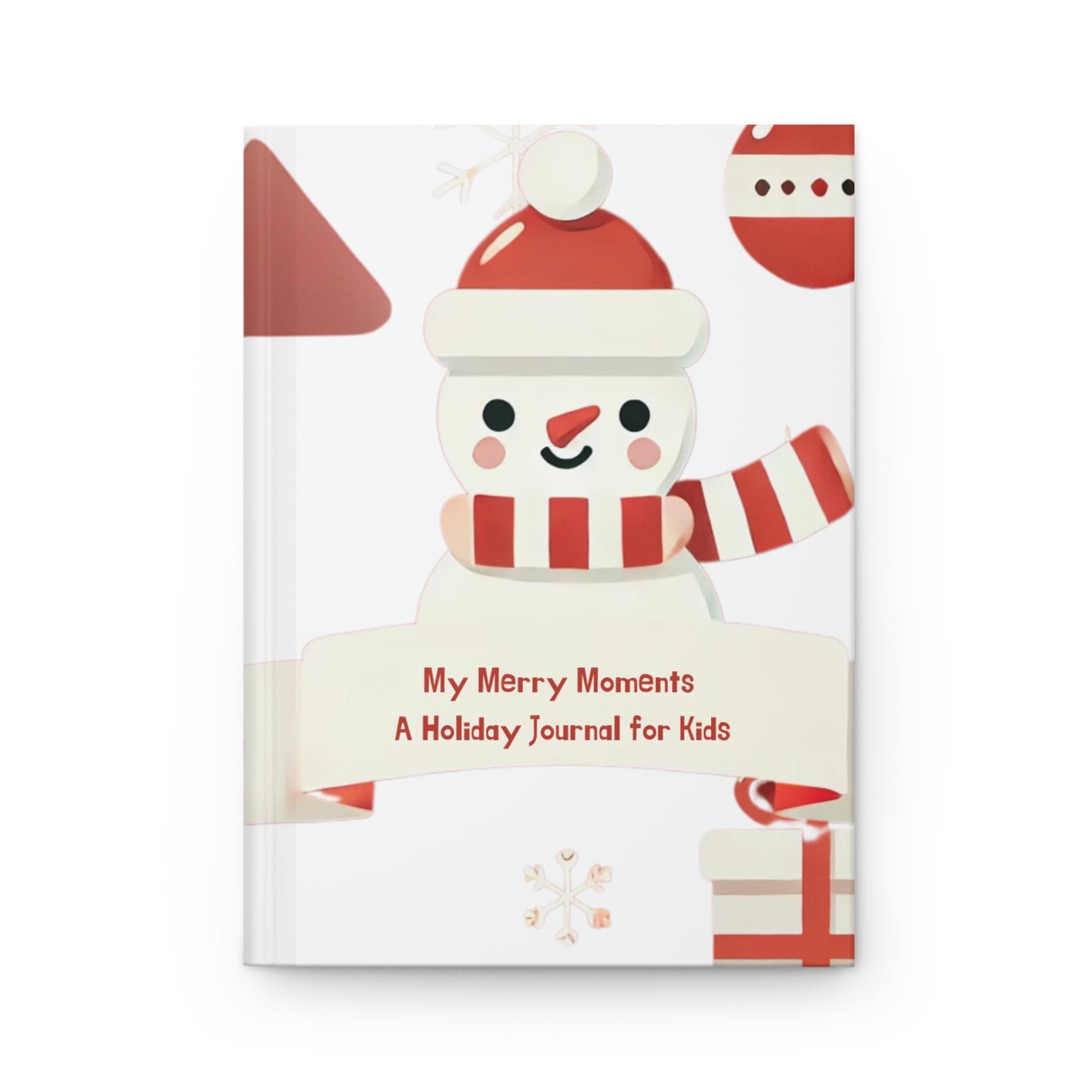 My Merry Moments: A Holiday Journal for Kids (White), Joyous Life Journals