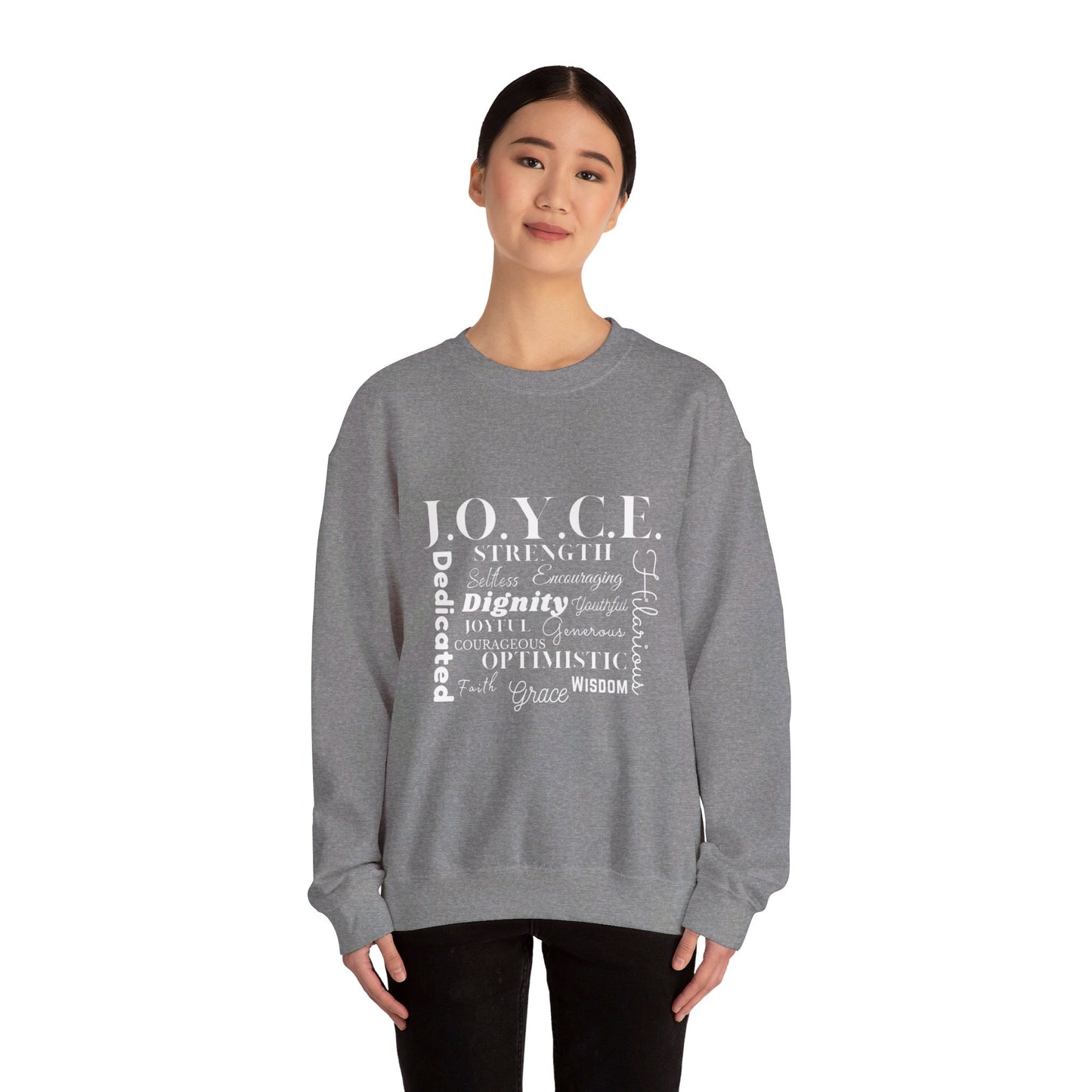 J.O.Y.C.E. Unisex Heavy Blend™ Crewneck Sweatshirt