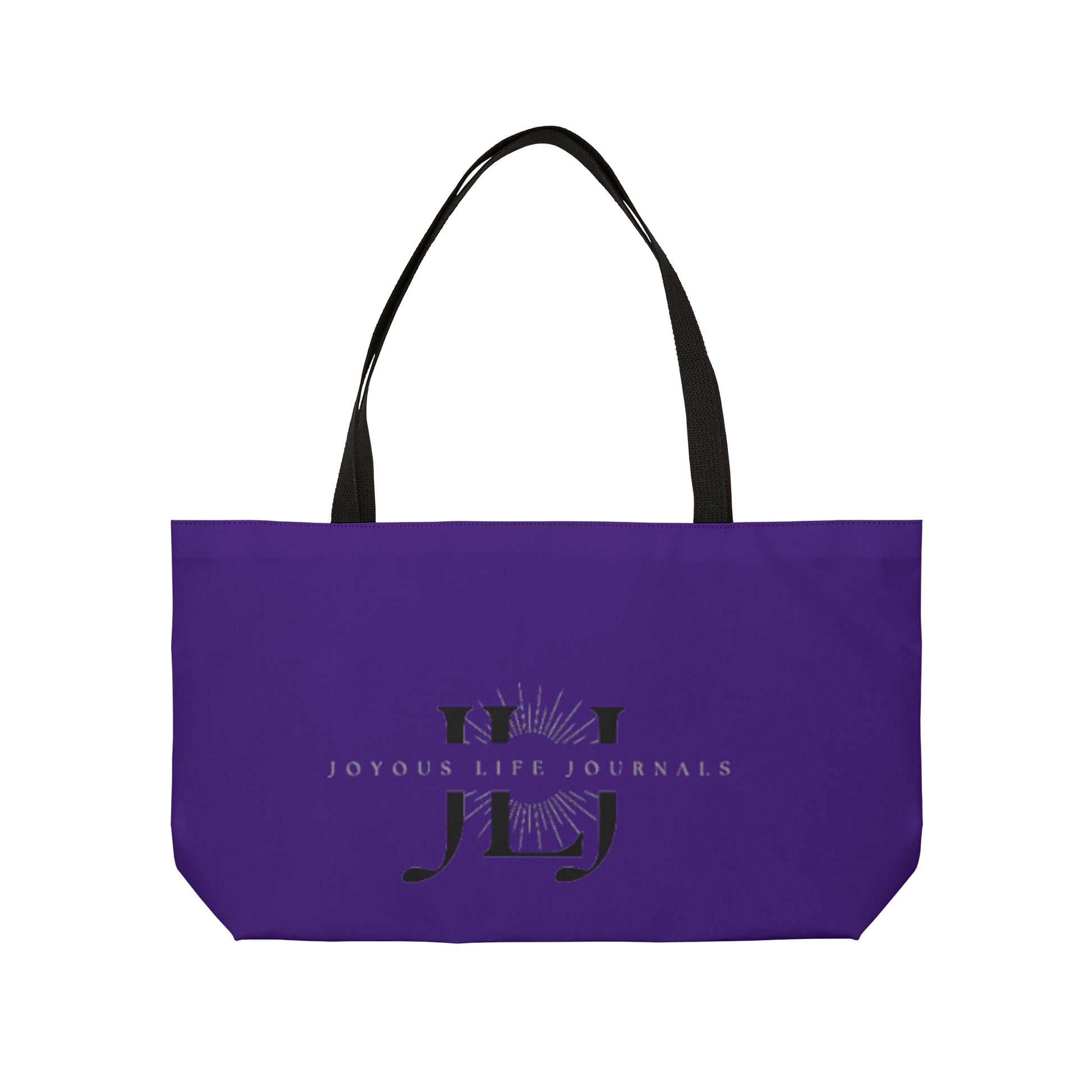 joyous life weekender tote bag, joyous life journals-