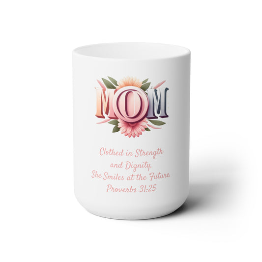 Strength & Dignity Mug - Proverbs 31:25, Joyous Life Journals