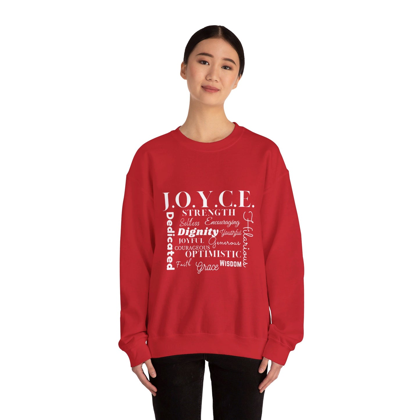 J.O.Y.C.E. Unisex Heavy Blend™ Crewneck Sweatshirt