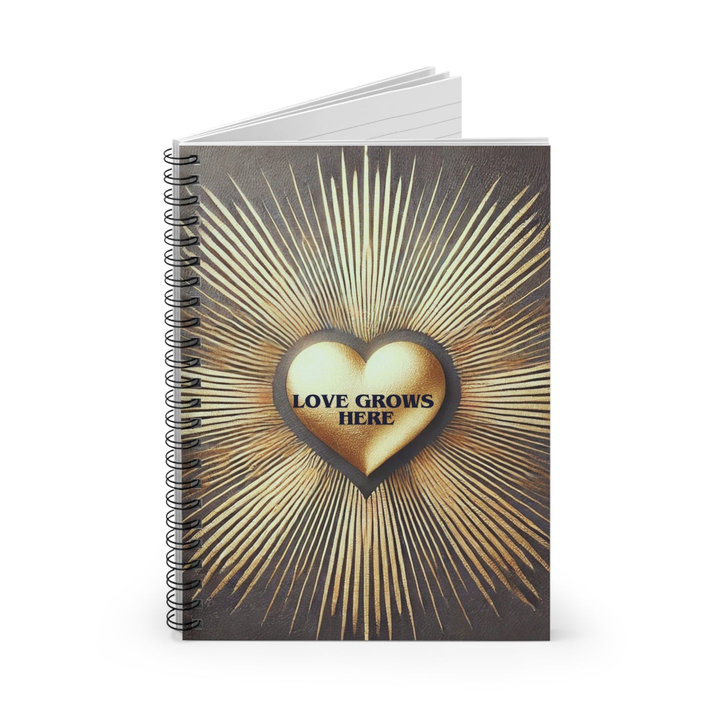 Love Grows Here: A Notebook for Every Moment, Spiral Notebook - Ruled Line, Joyous Life Journals