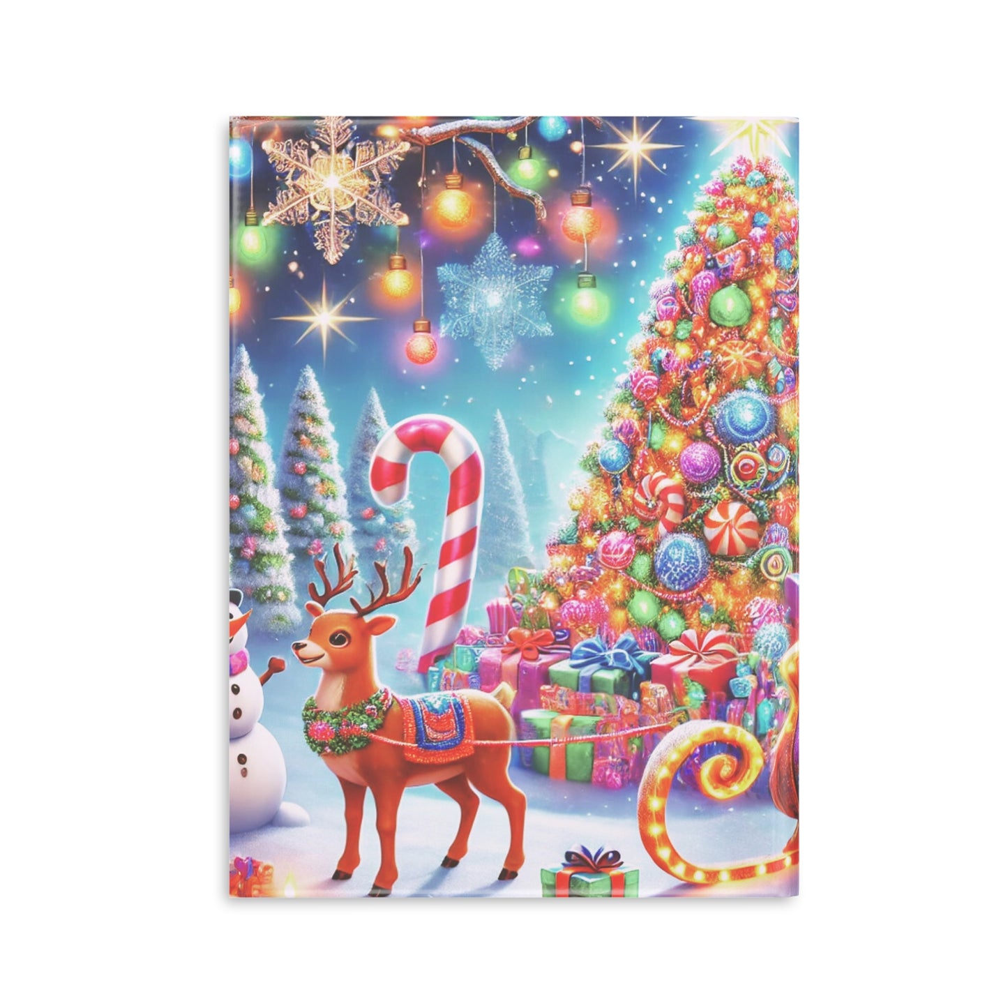 Holiday Magic: A Journal of Cheer and Creativity, Hardcover Notebook with Puffy Covers, Joyous Life Journals