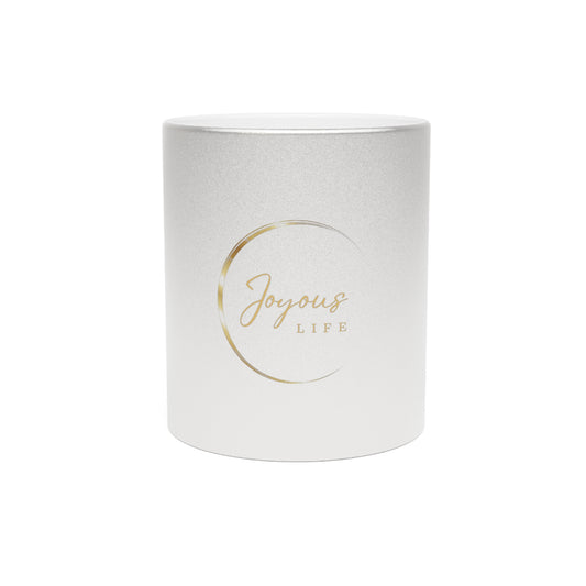 joyous life metallic coffee mug, joyous life journals