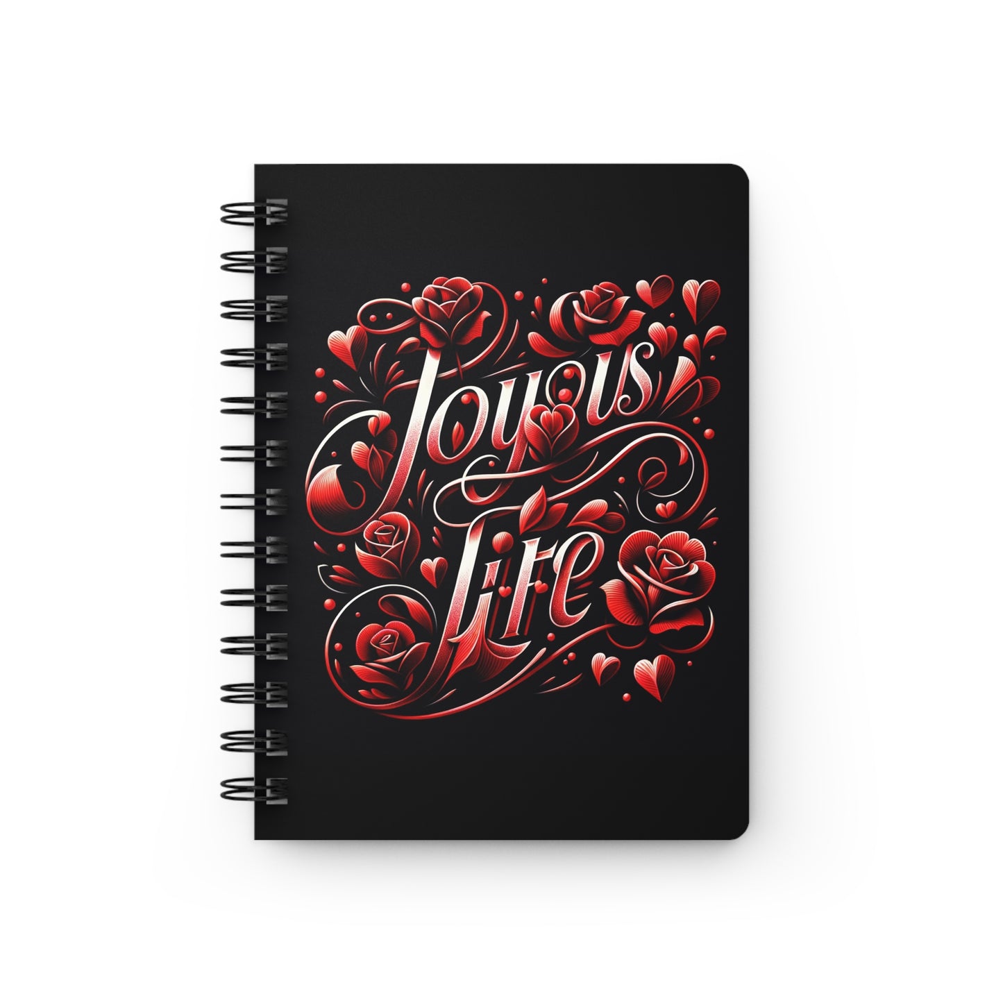 Eternal Rose Reflections - Joyous Life Spiral Journal