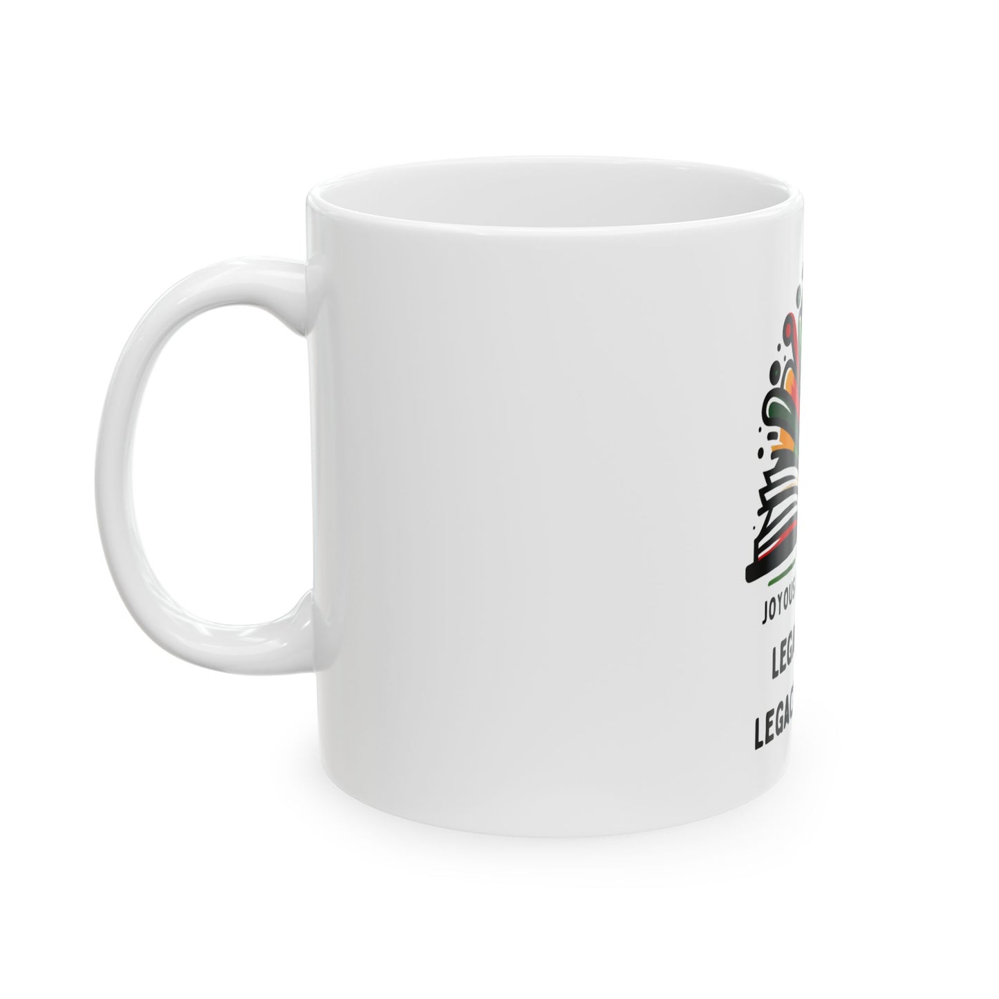 Legacy in Ink | Legacy in Motion Coffee Mug – 15oz, Joyous Life Journals