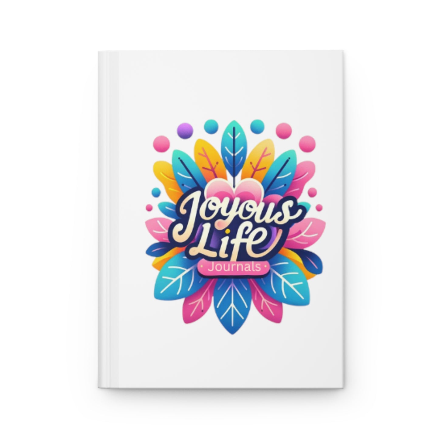 Luminous Reflections: A White Hardcover Journal from Joyous Life Journals