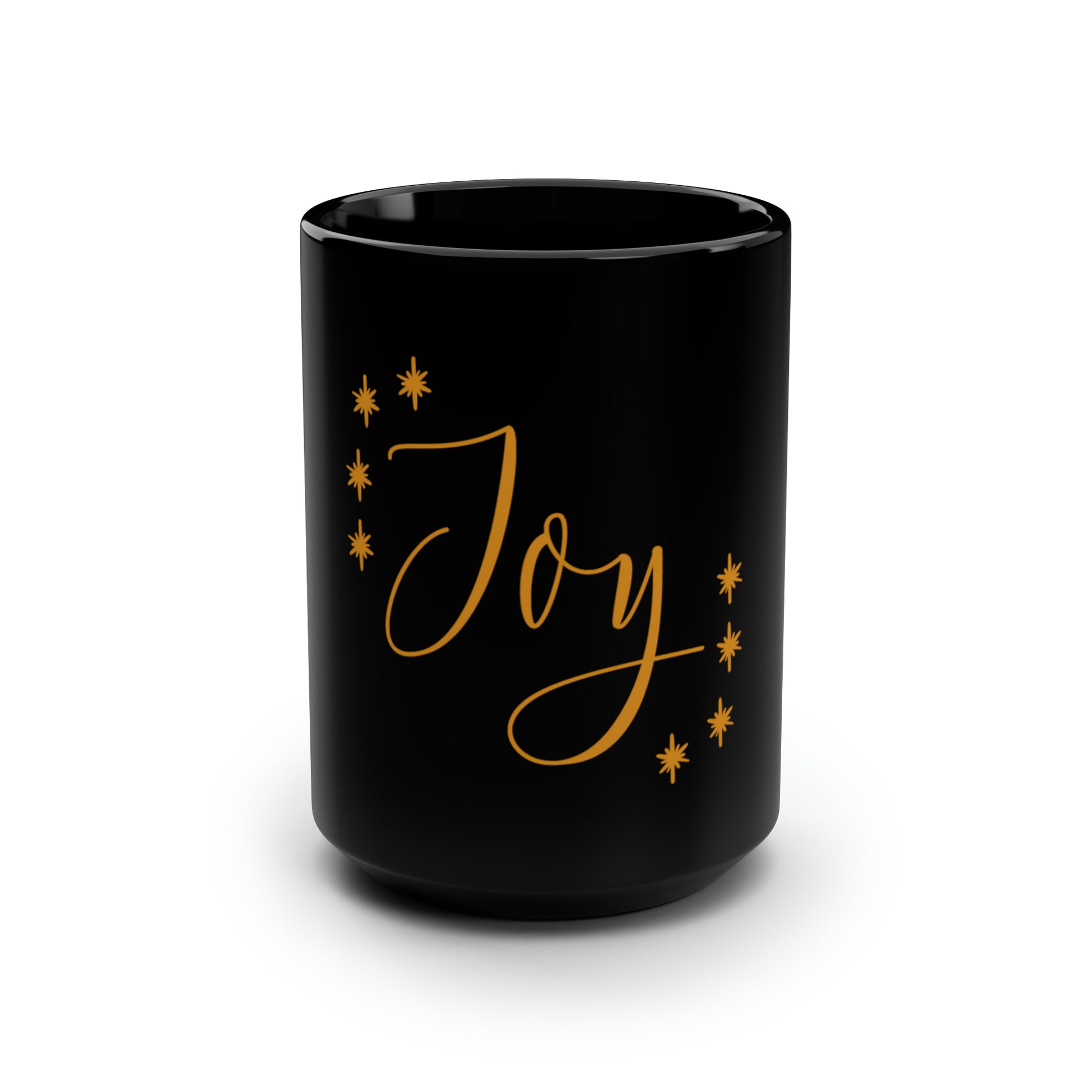 Black Joy Coffee Mug, 15oz, Joyous Life JournalsJoyous Life Journals