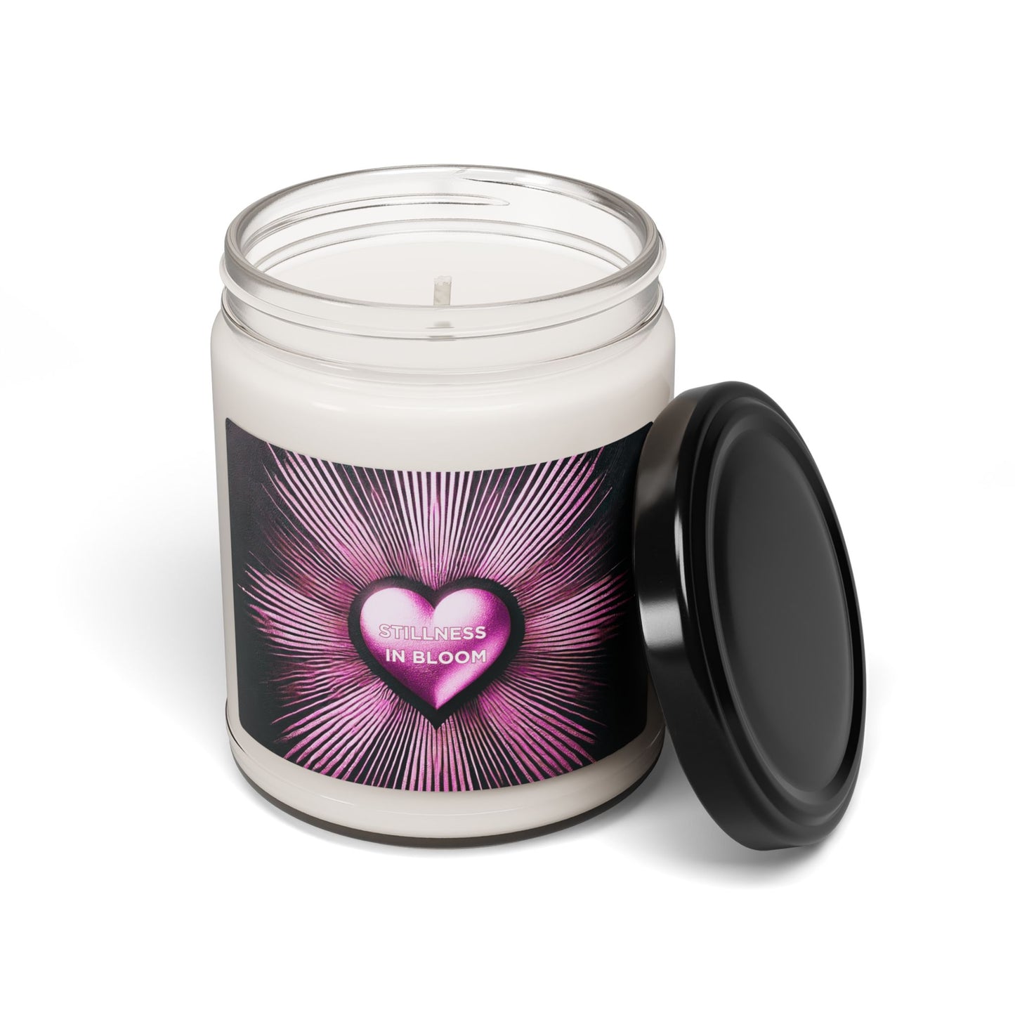 Stillness in Bloom, Scented Soy Candle, 9oz. Joyous Life Journals