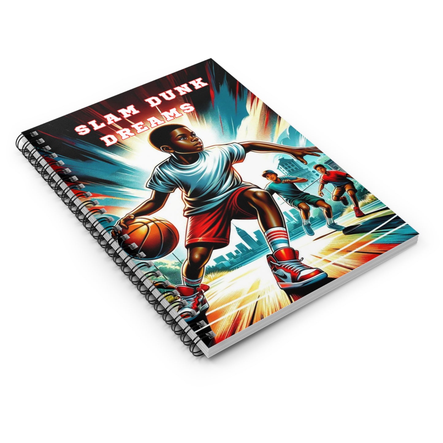 Slam Dunk Dreams Journal - Ruled Line, Joyous Life Journals