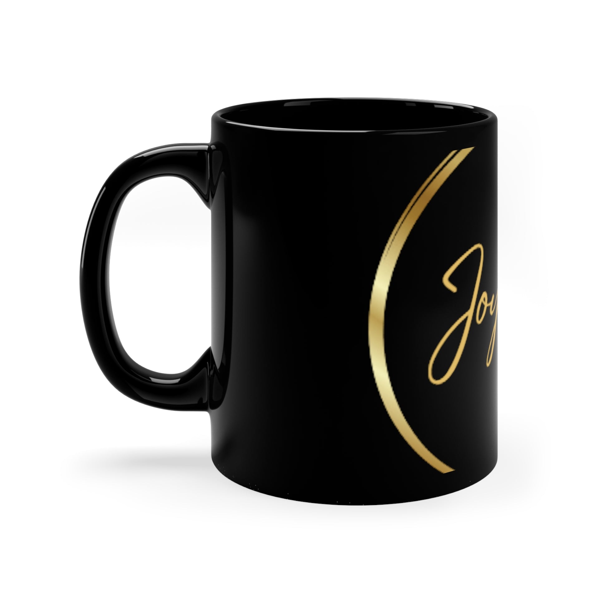 Joyous Life Black Coffee Mug, Joyous Life Journals