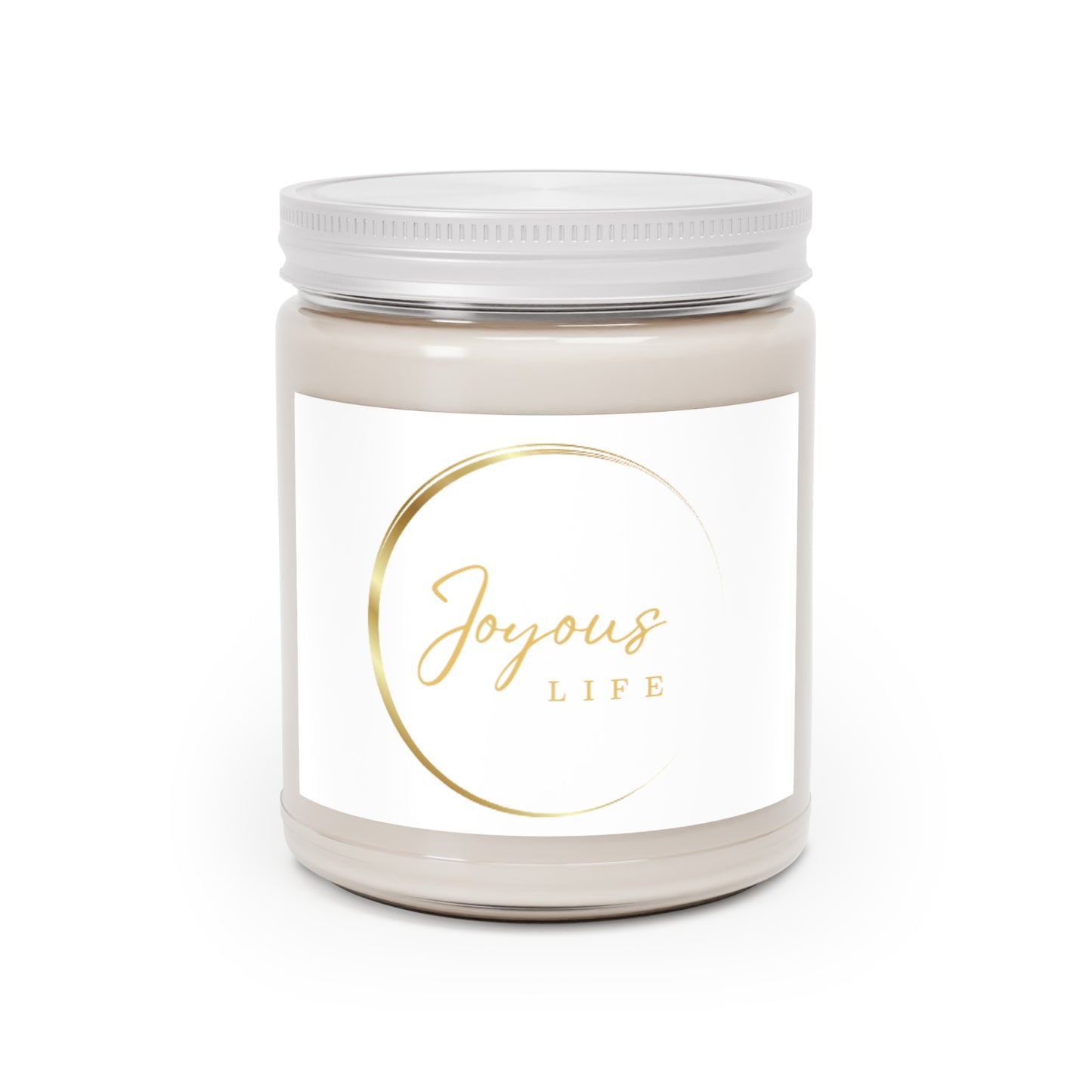 Joyous Life Scented Candles, 9oz, White