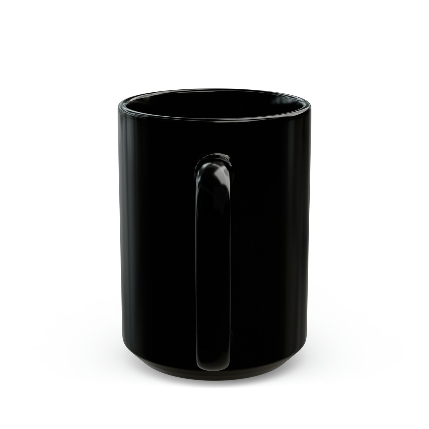 Ignite Your Spring Spirit: The Vibrant 15oz Black Ceramic Mug, Joyous Life Journals