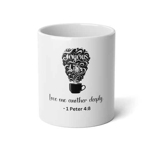 Endless Love: 1 Peter 4:8 Jumbo Mug, Joyous Life Journals