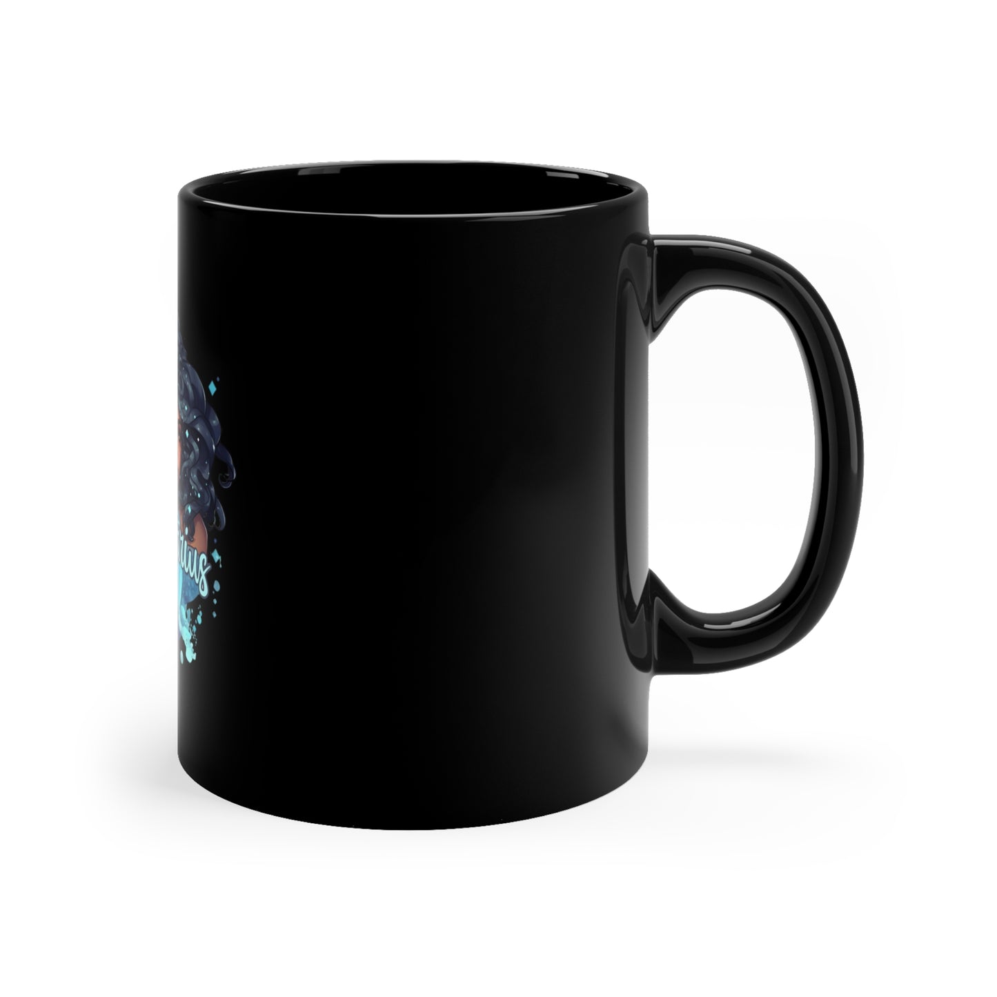 Innovative Aquarius, Joyous Life Journals, 11oz Black Coffee Mug