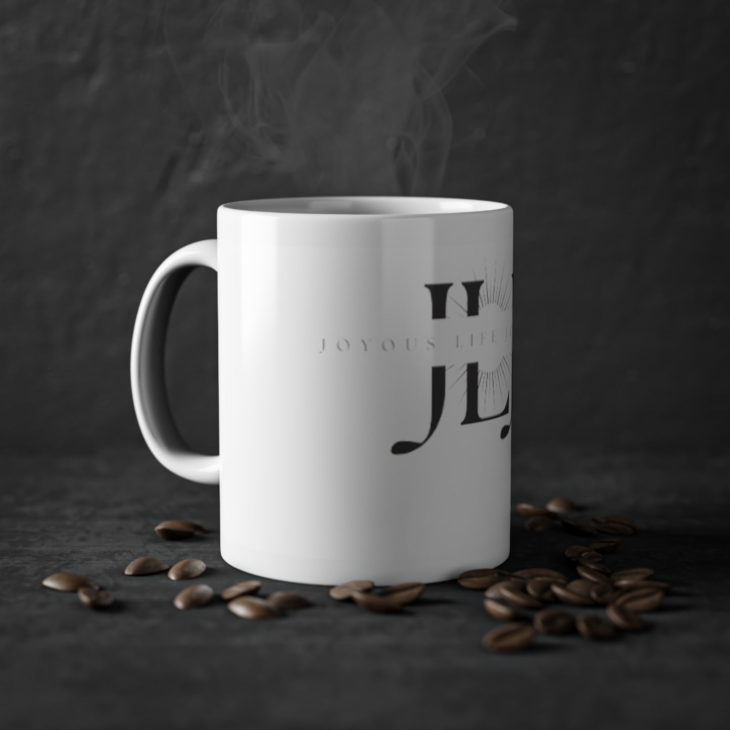 joyous life journals standard coffee mug, 11oz joyous life journals