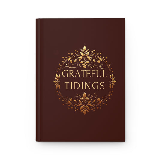 Grateful Tidings, Hardcover Journal Matte, Joyous Life Journals