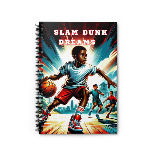 Slam Dunk Dreams Journal - Ruled Line, Joyous Life Journals